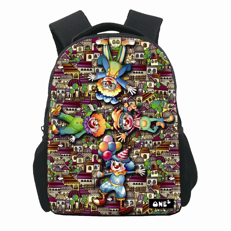 Latest school bags with comfortable padded school bag customize backpack shoulder strap adjustable clown design print, Customized
Latest school bags with comfortable padded school bag customize backpack shoulder strap adjustable clown design print, Customized