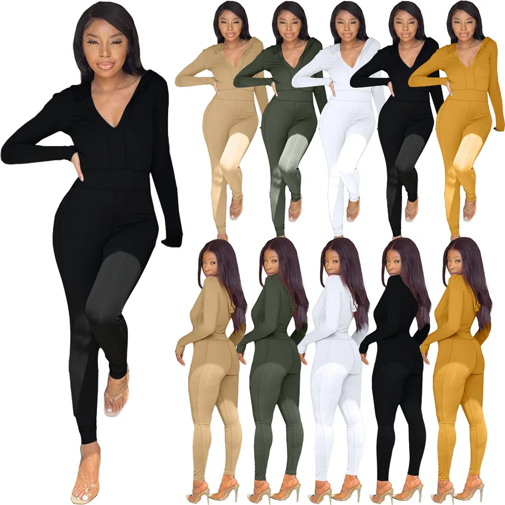 Latest Design Solid color sexy slim deep V jumpsuit pants custom joggers fintness jumpsuit Sports Yoga Jumpsuit Bodysuit suit
Latest Design Solid color sexy slim deep V jumpsuit pants custom joggers fintness jumpsuit Sports Yoga Jumpsuit Bodysuit suit