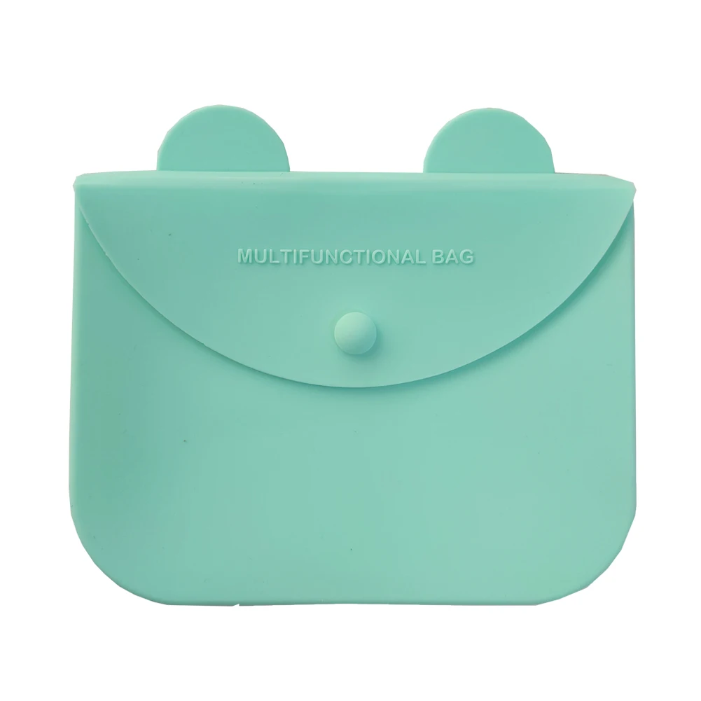 Mask Storage Box Silicone Storage Bag Foldable Face Mask Storage With Hook, Any pantone color silicone mask storage bag
Mask Storage Box Silicone Storage Bag Foldable Face Mask Storage With Hook, Any pantone color silicone mask storage bag