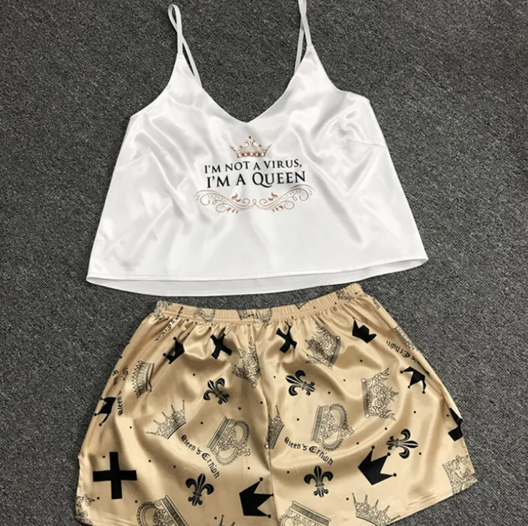 HG Wholesale 2021 Summer 2 Pieces Girl's Pajamas Sleeveless Sleepwear Set Loungewear
HG Wholesale 2021 Summer 2 Pieces Girl's Pajamas Sleeveless Sleepwear Set Loungewear