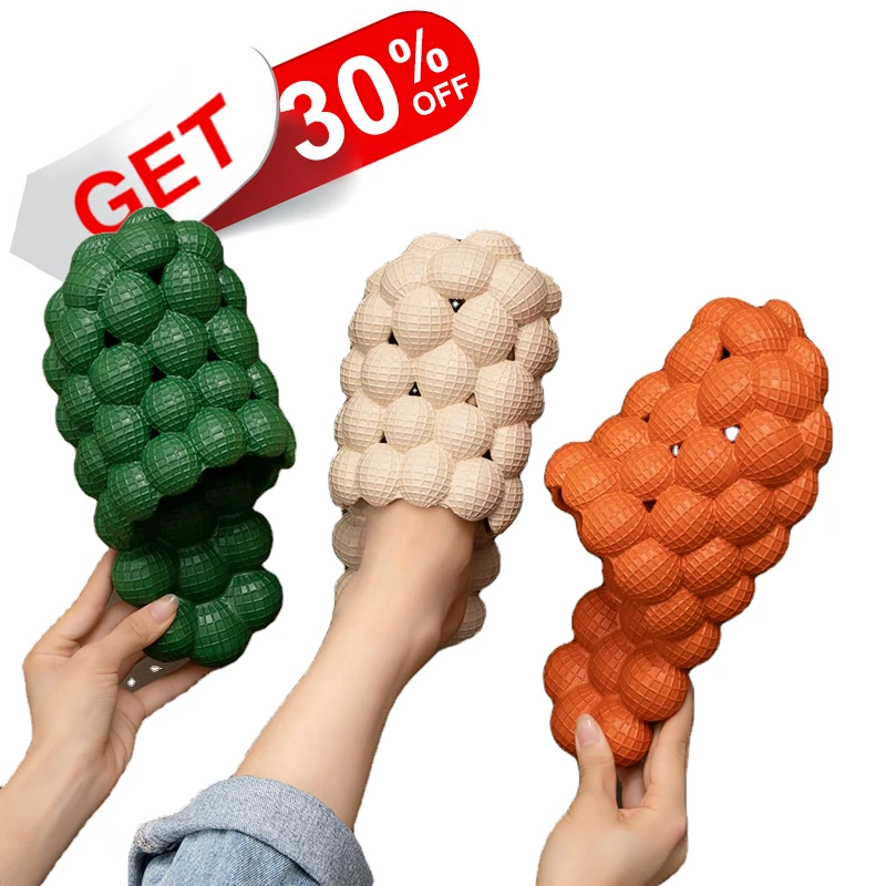 Men and Women Soft Non-Slip Waterproof Summer Unisex Beach Massage Slippers Unisex bubble Slippers, 7colors /custom
Men and Women Soft Non-Slip Waterproof Summer Unisex Beach Massage Slippers Unisex bubble Slippers, 7colors /custom
