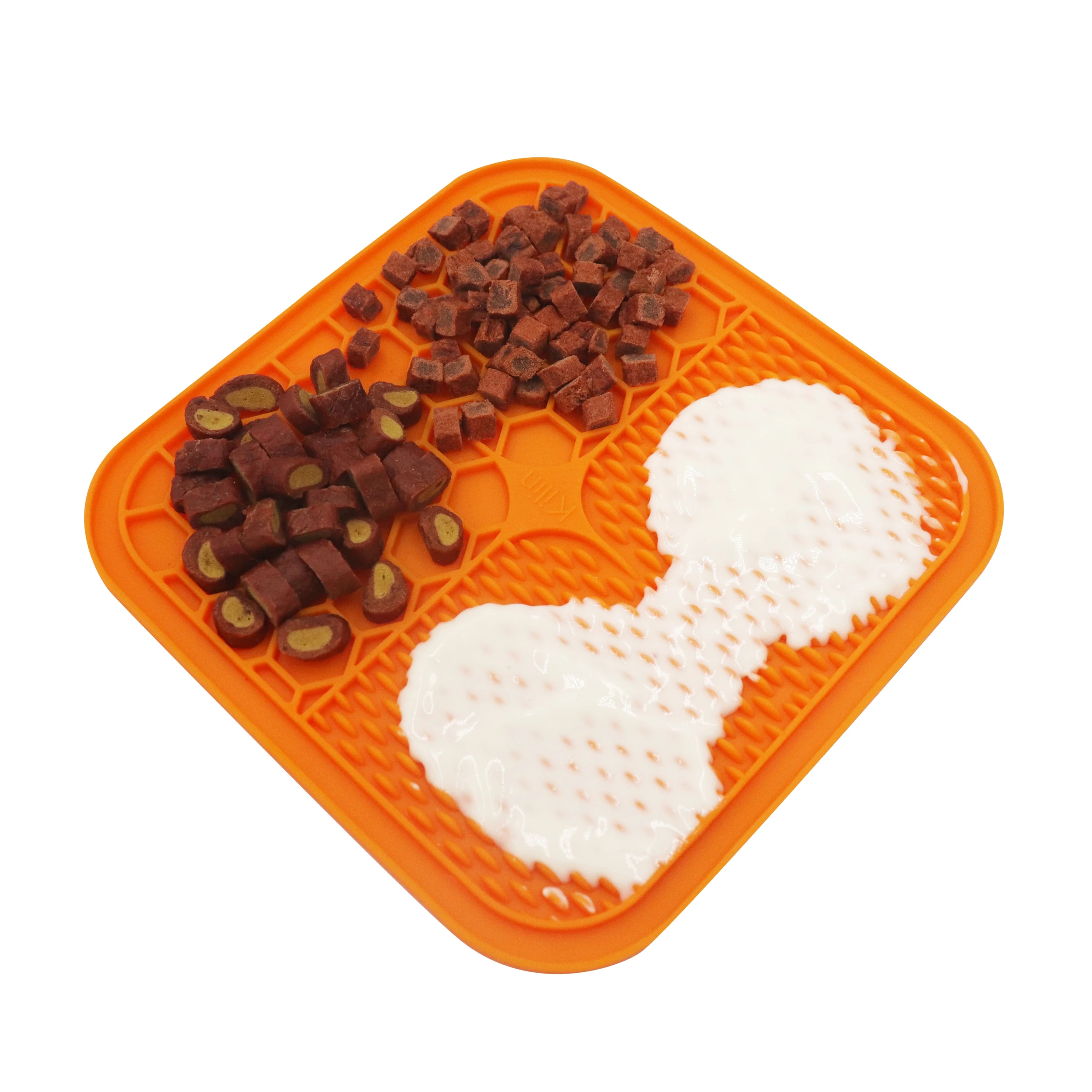 Silicone Slow Eating Dog Lick Pad with Suction to Wall Safe Material Mat Bowl for Dog Bathing Training Grooming, Picture color
Silicone Slow Eating Dog Lick Pad with Suction to Wall Safe Material Mat Bowl for Dog Bathing Training Grooming, Picture color
