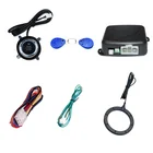 One-button start system of auto intelligent induction concealed lock RFID Entry Immobilizer Cars Burglar alarm system