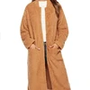 New Winter And Autumn Womens Clothing Furry Brown Overcoat