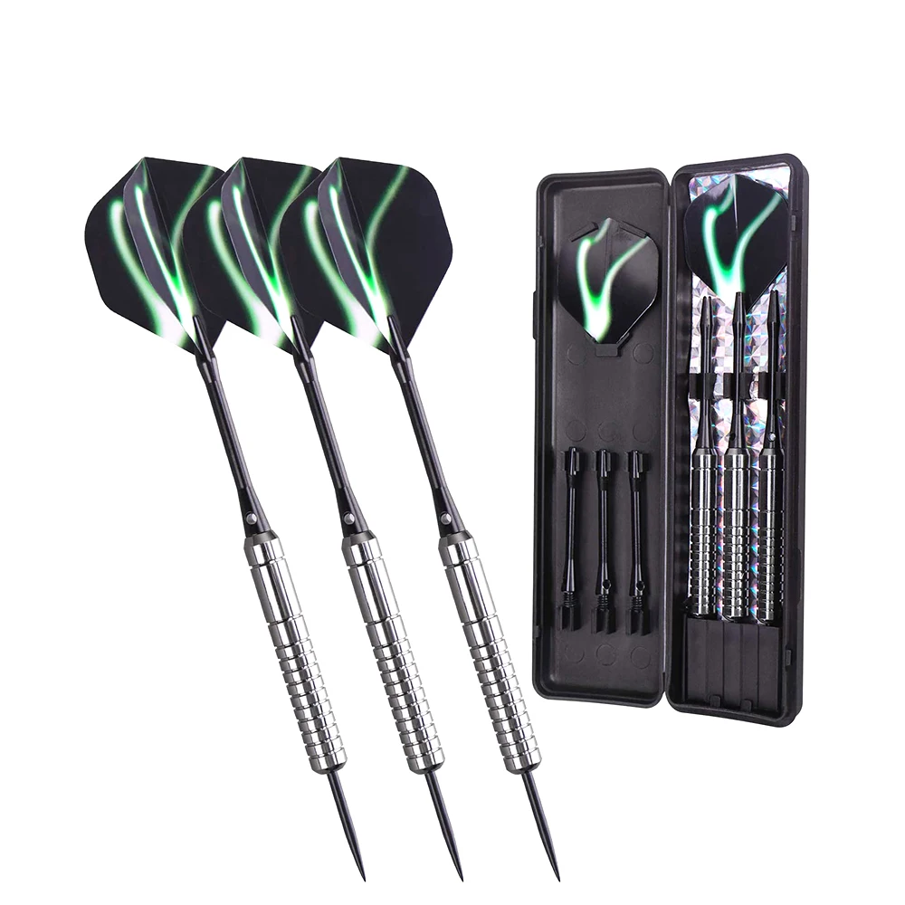 Best 3 Pcs Professional Darts Flights Set 22g Steel Tips Darts For Indoor Sports Game
Best 3 Pcs Professional Darts Flights Set 22g Steel Tips Darts For Indoor Sports Game