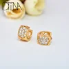 Dtina Small earrings sell like hot cakes Hoop earrings design of women Gold earrings