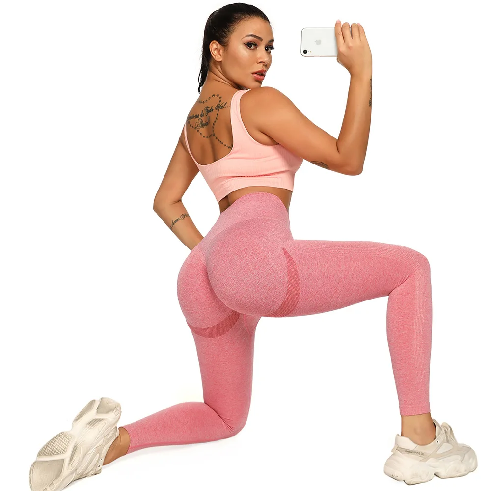 Women's Sexy High Waist Tights Leggings Breathable Workout Seamless Scrunch Butt Yoga Pants Girls Squatproof Leggings Sport Wear, 4 colors
Women's Sexy High Waist Tights Leggings Breathable Workout Seamless Scrunch Butt Yoga Pants Girls Squatproof Leggings Sport Wear, 4 colors