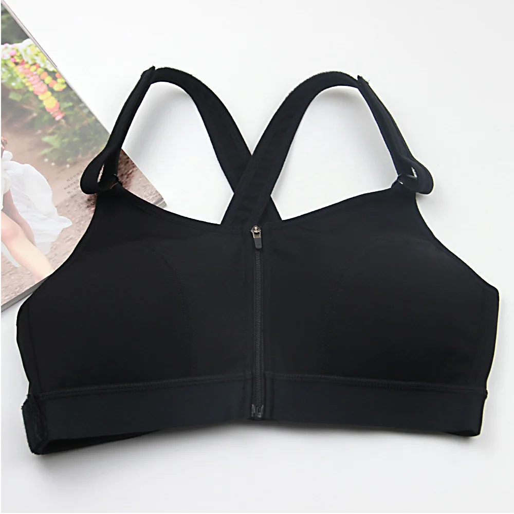 Front Closure Running Zipper Sport Bra High Neck Impact 36dd Adjustable Wireless Yoga Sport Bra, White,black,red,purple
Front Closure Running Zipper Sport Bra High Neck Impact 36dd Adjustable Wireless Yoga Sport Bra, White,black,red,purple