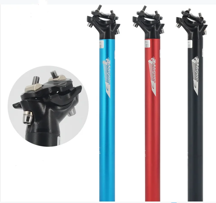 LUNJE bicycle seat post for mountain folding bicycle 25.4/27.2/28.6/30.4/30.9/ 31.6mm, Black red blue
LUNJE bicycle seat post for mountain folding bicycle 25.4/27.2/28.6/30.4/30.9/ 31.6mm, Black red blue