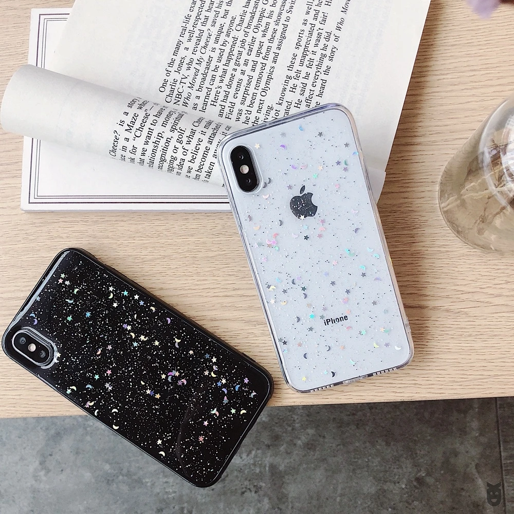 For Apple iPhone 6.1 5.8 11 Pro 10 X XS XR Max Bling Glitter Star Moon Sparkle Sequins Soft Clear Silicone TPU Case Cover
For Apple iPhone 6.1 5.8 11 Pro 10 X XS XR Max Bling Glitter Star Moon Sparkle Sequins Soft Clear Silicone TPU Case Cover