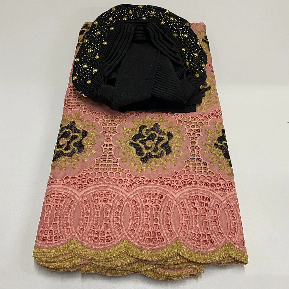 5 Yard Swiss Voile Lace Fabrics Automatic Scarf And High Quality French Cotton Lace Sewing Dress And Headtie To Match
5 Yard Swiss Voile Lace Fabrics Automatic Scarf And High Quality French Cotton Lace Sewing Dress And Headtie To Match