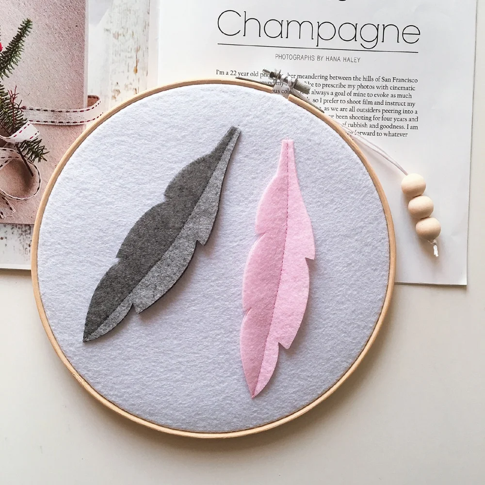 Nordic Style hanging walls decorative felt Embroidery Hoop Feather ballon handmade Craft Home Decor
Nordic Style hanging walls decorative felt Embroidery Hoop Feather ballon handmade Craft Home Decor
