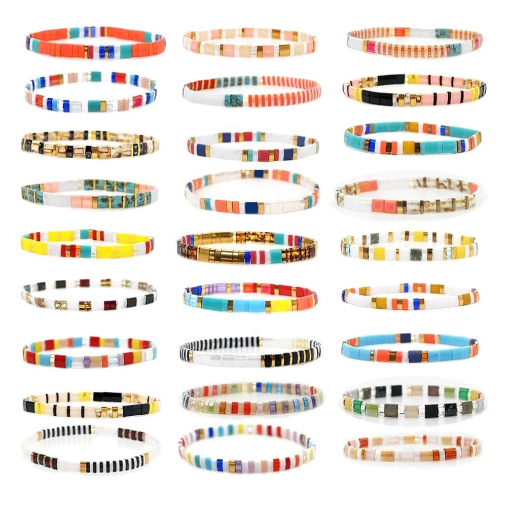 Adjustable Handmade Miyuki Tila Seed Beaded Heart Fall Stretch Bracelets Women Jewelry 2022 Custom
Adjustable Handmade Miyuki Tila Seed Beaded Heart Fall Stretch Bracelets Women Jewelry 2022 Custom