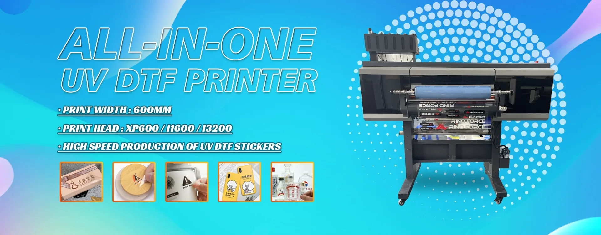 A1 UV DTF Printer with Laminator