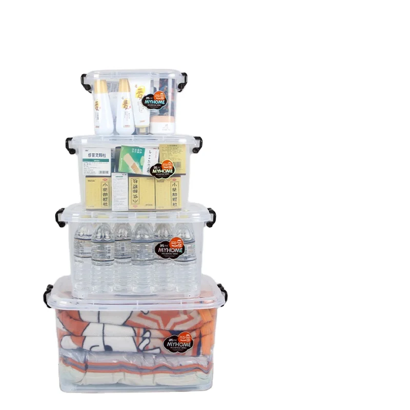 4 Models Customizable Large Capacity Containers Portable Transparent Plastic Storage Boxes With Lid Handle
4 Models Customizable Large Capacity Containers Portable Transparent Plastic Storage Boxes With Lid Handle