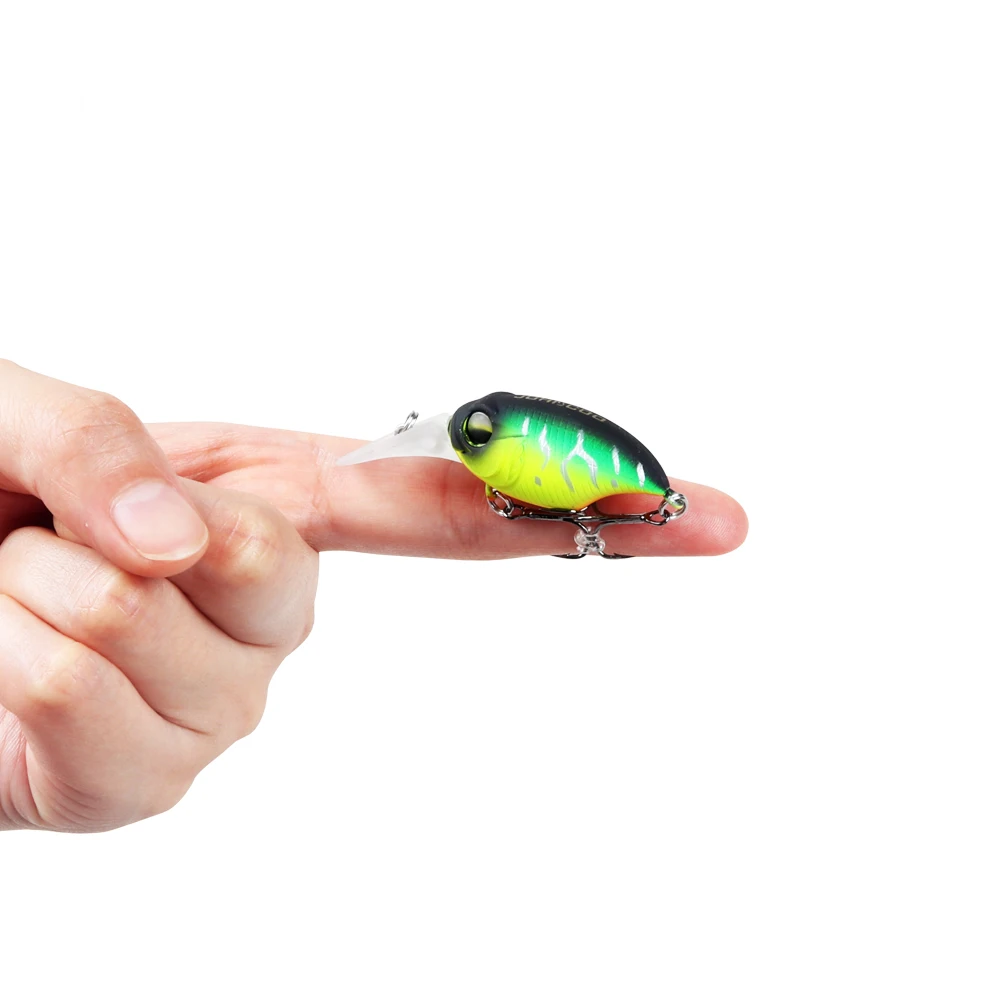 MINI Crankbait 55mm 5.7g Suspend bass lure Swimbait Wobbler hard fishing lure lerrue
MINI Crankbait 55mm 5.7g Suspend bass lure Swimbait Wobbler hard fishing lure lerrue