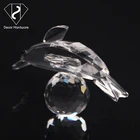 Gifts High Quality Crystal Wedding Party Favors K9 Crystal Cute Dog Crystal Cute Dolphin Wedding Favors Gifts