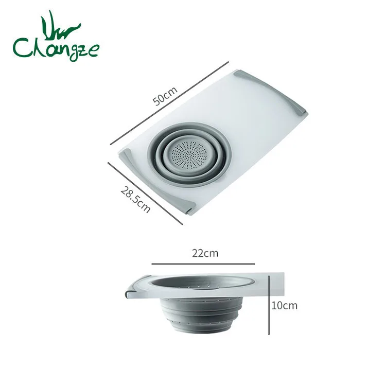 Kitchen multi-function sink cutting board Drainage basket filter and foldable 2-in-1 chopping board, Light gray, light green
Kitchen multi-function sink cutting board Drainage basket filter and foldable 2-in-1 chopping board, Light gray, light green