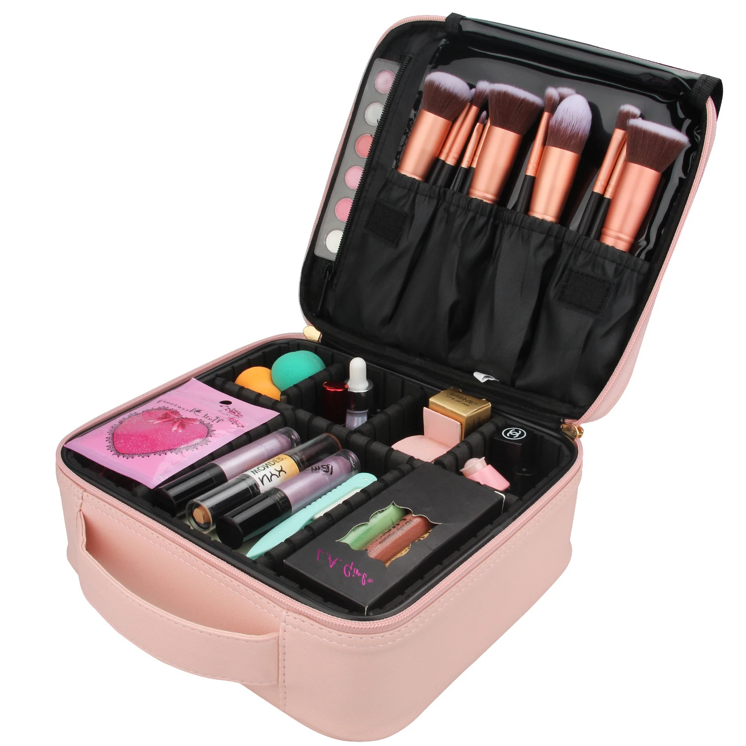 Professional Wholesale Bags Women'S Cosmetics Case Pink Makeup Case Storage Handle Organizer Artist Travel Kit, Black,pink
Professional Wholesale Bags Women'S Cosmetics Case Pink Makeup Case Storage Handle Organizer Artist Travel Kit, Black,pink
