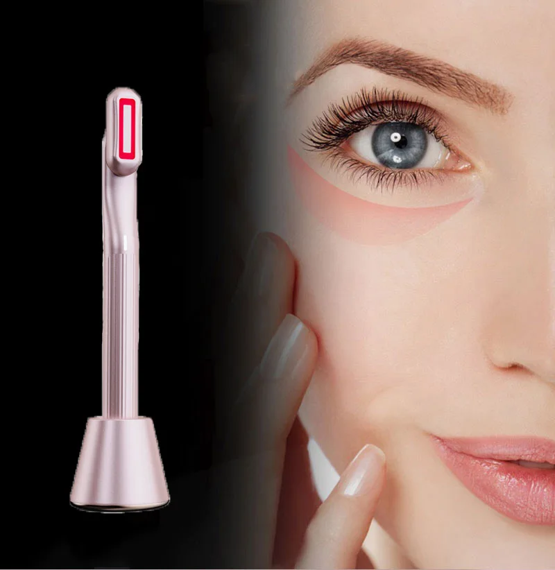 360 Degree Rotation Magnetic Charging Skin Care Eye Massager Pen Eye Wrinkle Remover Red Light Eye Wand Led Beauty Stick
360 Degree Rotation Magnetic Charging Skin Care Eye Massager Pen Eye Wrinkle Remover Red Light Eye Wand Led Beauty Stick
