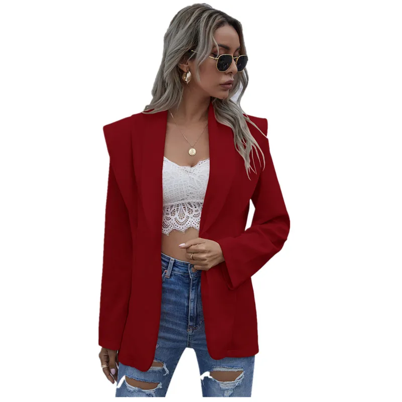 2020 Autumn Women New Casual Loose Long Sleeve Blazer Office Lady Solid Color Blazers Jacket Splicing Waistcoat Coat
2020 Autumn Women New Casual Loose Long Sleeve Blazer Office Lady Solid Color Blazers Jacket Splicing Waistcoat Coat