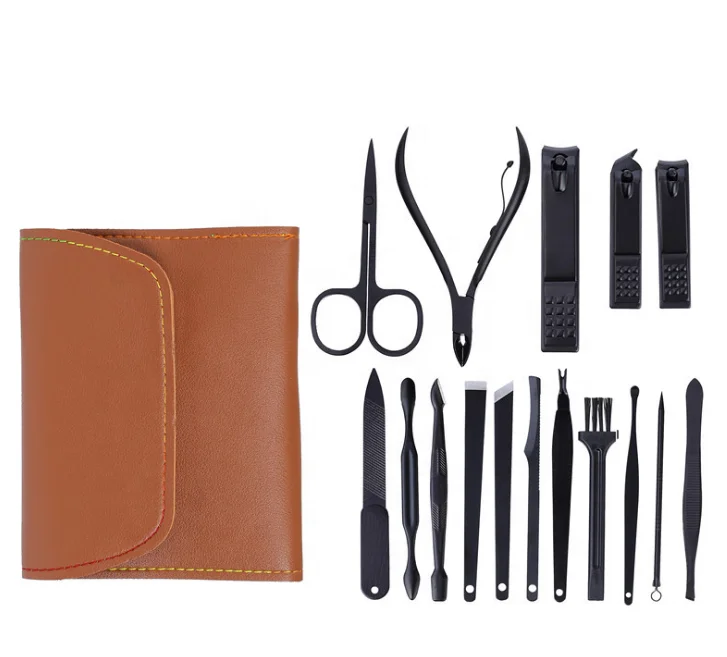 Suit PU leather Nail Clipper Case Personal Care Tool Cover Manicure Pedicure Set Bag
Suit PU leather Nail Clipper Case Personal Care Tool Cover Manicure Pedicure Set Bag