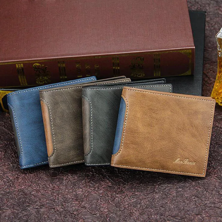 Wholesale 2022 custom new fashion men wallets short design male purse pocket leather wallet for man, 4 colors
Wholesale 2022 custom new fashion men wallets short design male purse pocket leather wallet for man, 4 colors