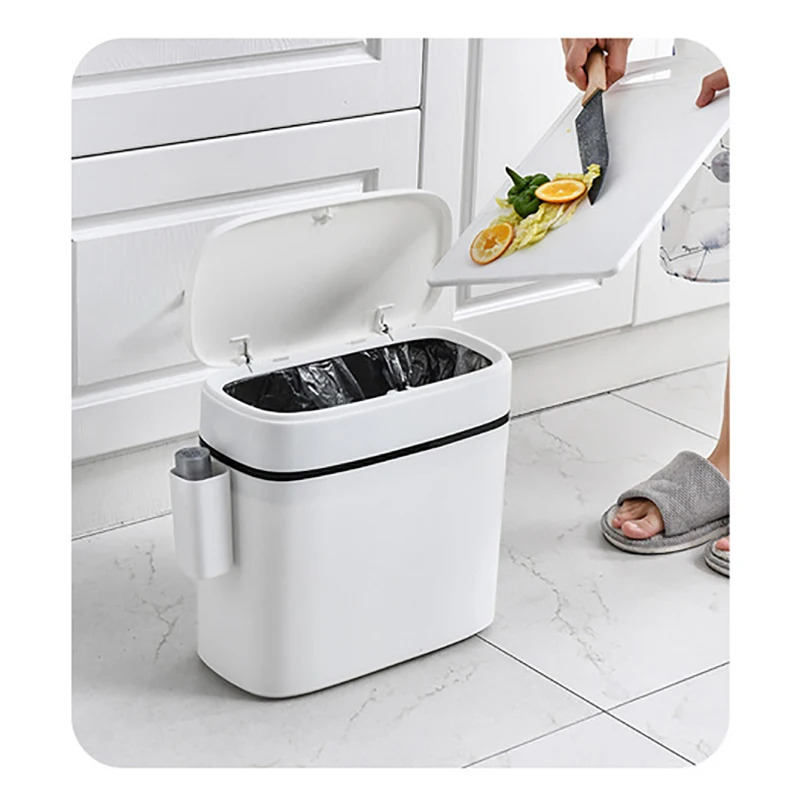 Household Plastic Trash Can Bathroom Toilet Waterproof Narrow Seam Kitchen Trash Bins
Household Plastic Trash Can Bathroom Toilet Waterproof Narrow Seam Kitchen Trash Bins