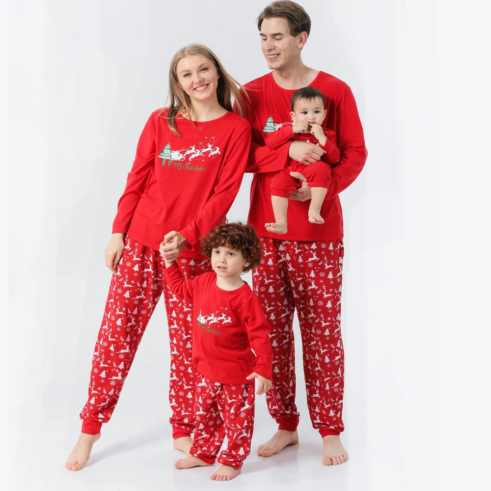 wholesale red and white christmas pajamas Xmas family matching clothing christmas family matching pajamas
wholesale red and white christmas pajamas Xmas family matching clothing christmas family matching pajamas