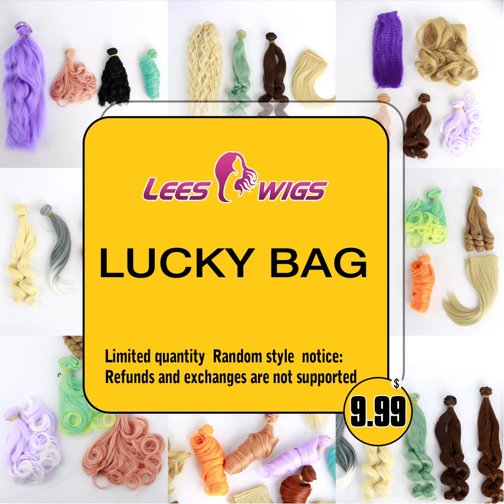 Lucky bag free shipping heat resistant synthetic fibre hair weft 5 pieces in one bag, Mix
Lucky bag free shipping heat resistant synthetic fibre hair weft 5 pieces in one bag, Mix