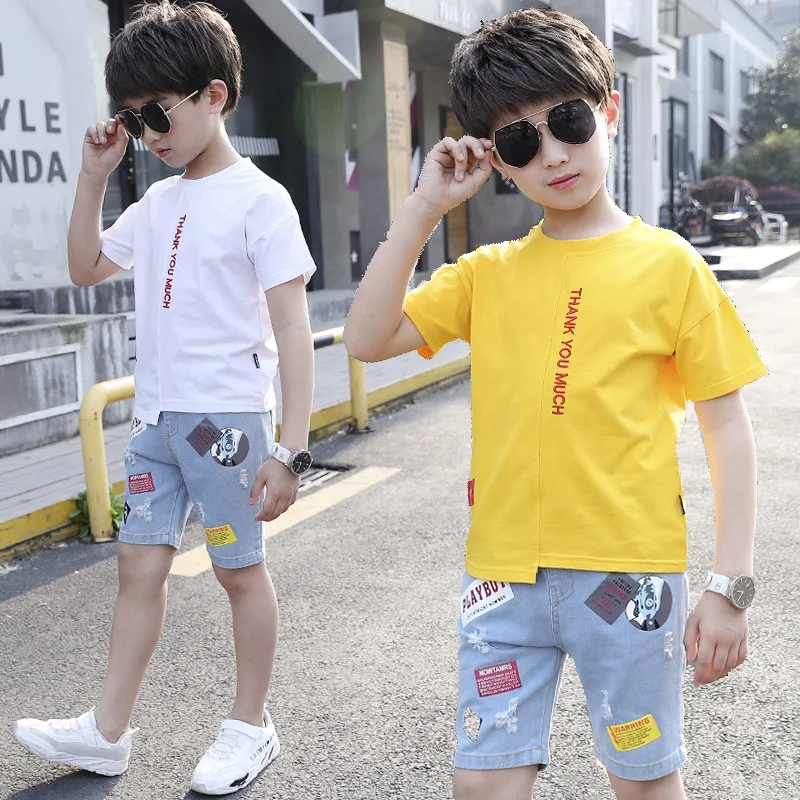 2021 Summer Clothes Sets Wholesale Kids Casual Letter 2PCS Suit Short Sleeve Baby Boy Girl Sportswear Boys Clothing Set
2021 Summer Clothes Sets Wholesale Kids Casual Letter 2PCS Suit Short Sleeve Baby Boy Girl Sportswear Boys Clothing Set