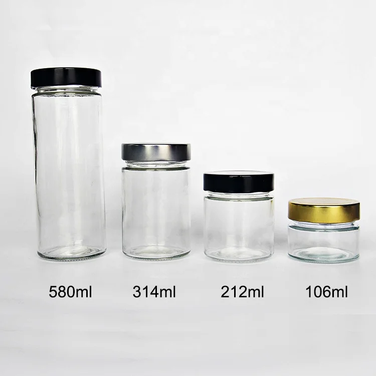 Food Grade Wholesale Straight Sided Canning Glass Jar With 70mm Lid For Jam Jelly Sauce Food Storage, Clear,transparent,color can be customlized
Food Grade Wholesale Straight Sided Canning Glass Jar With 70mm Lid For Jam Jelly Sauce Food Storage, Clear,transparent,color can be customlized