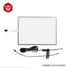 Liumeng Glass + Film Materia 4 wire Resistive touch screen 15 inch touch screen monitor resistive
