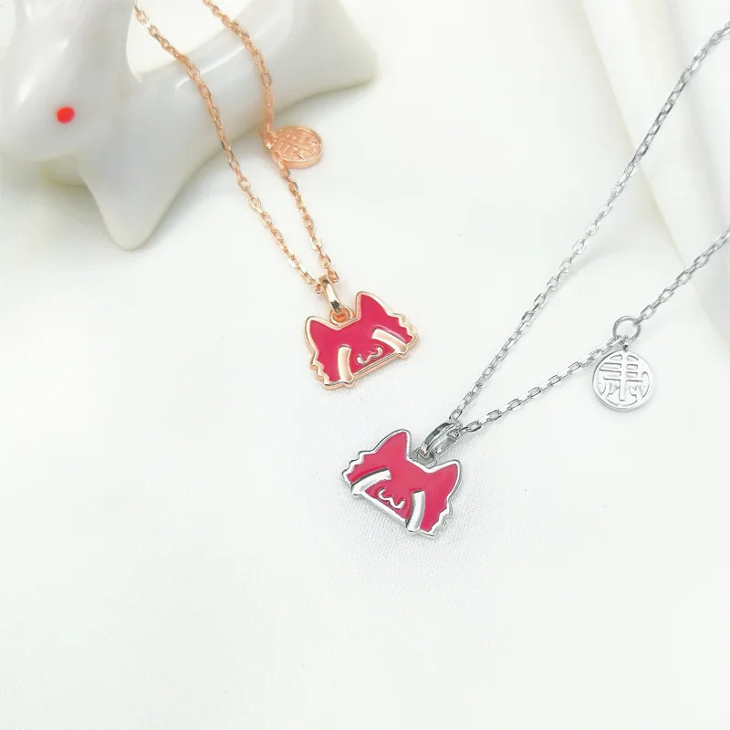 In the summer of 2020 the new S925 pure silver royal cat necklace female chain warm cat necklace, Platinum
In the summer of 2020 the new S925 pure silver royal cat necklace female chain warm cat necklace, Platinum