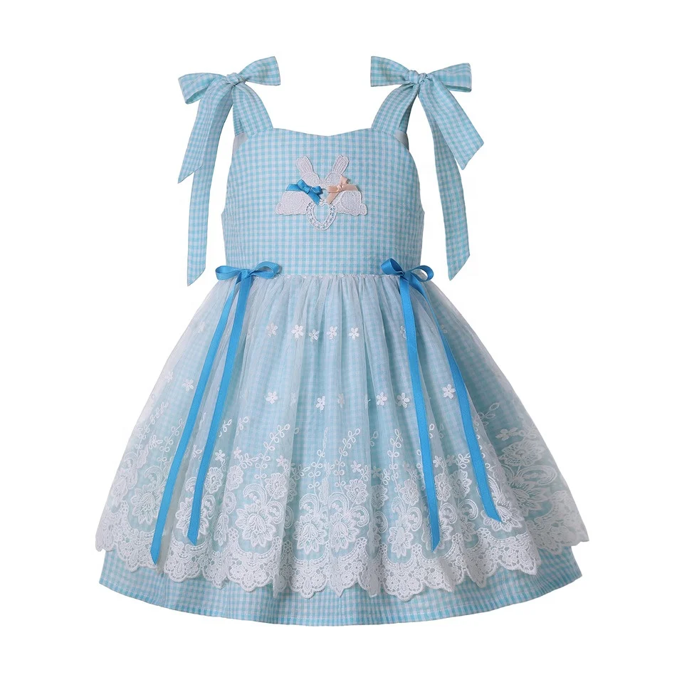 Pettigirl New Blue Little Girls Easter Dresses Strap Cute Clothes for Girls Lace Summer Party Dress
Pettigirl New Blue Little Girls Easter Dresses Strap Cute Clothes for Girls Lace Summer Party Dress