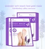 OEM Peeling Foot Mask Remove Dead Skin Cuticles Heels Exfoliating Feet Mask for Legs Moisturizing Socks For Pedicure Spa Care