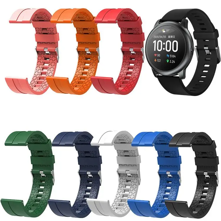 22mm Rubber Silicone Watch Strap For LS05 TPU Wristband For Haylou LS05 Strap, 8 color
22mm Rubber Silicone Watch Strap For LS05 TPU Wristband For Haylou LS05 Strap, 8 color