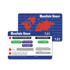 telecom recharge scratch card Phone calling PVC scratch card top up/ recharge smart cards