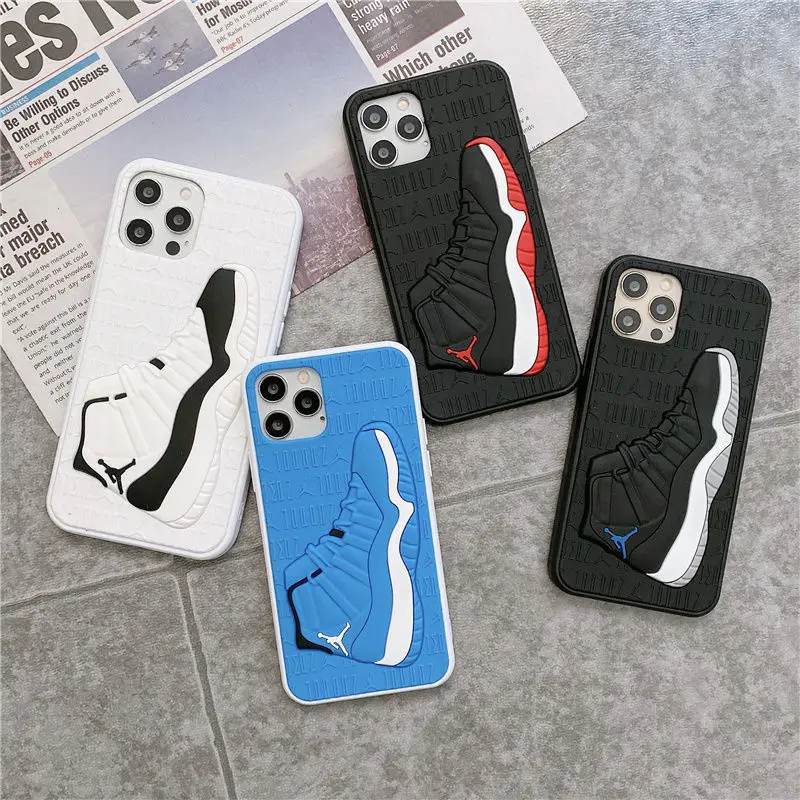 Sneakers case for apple XS MAX 3D silicone for iphone12 pro max basketball shoe mobile phone case
Sneakers case for apple XS MAX 3D silicone for iphone12 pro max basketball shoe mobile phone case