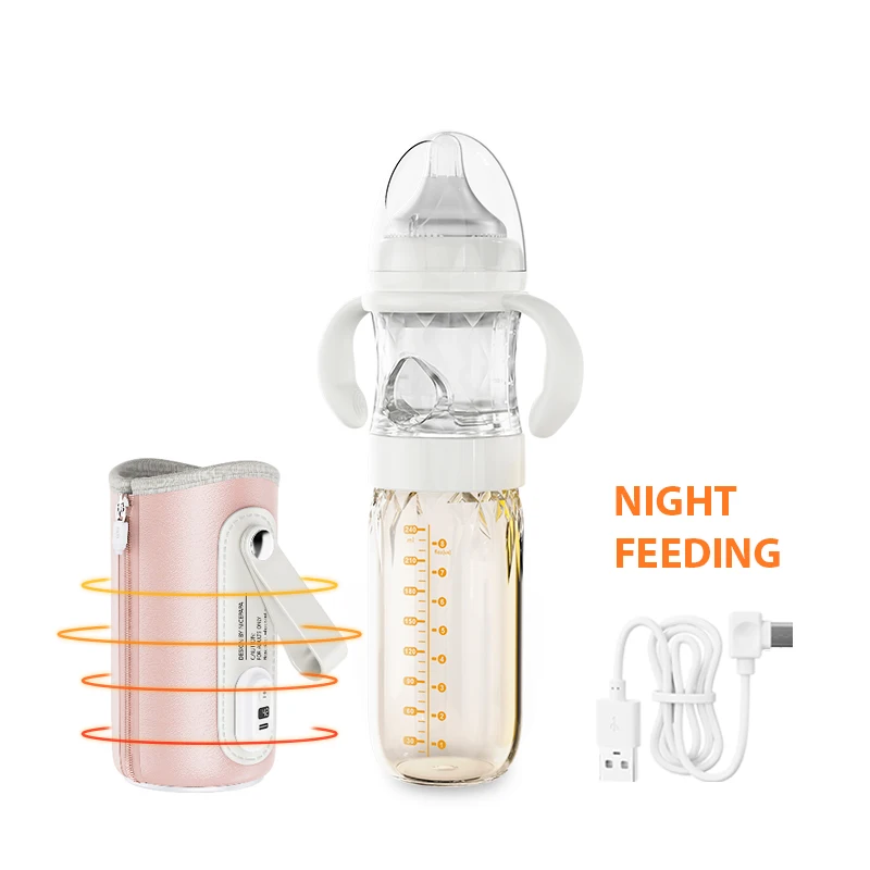 2020 Hot Selling Feeding Supplies Portable Automatic Heater Baby Bottles For Car Travel Biberon Bebe, White and transparent
2020 Hot Selling Feeding Supplies Portable Automatic Heater Baby Bottles For Car Travel Biberon Bebe, White and transparent