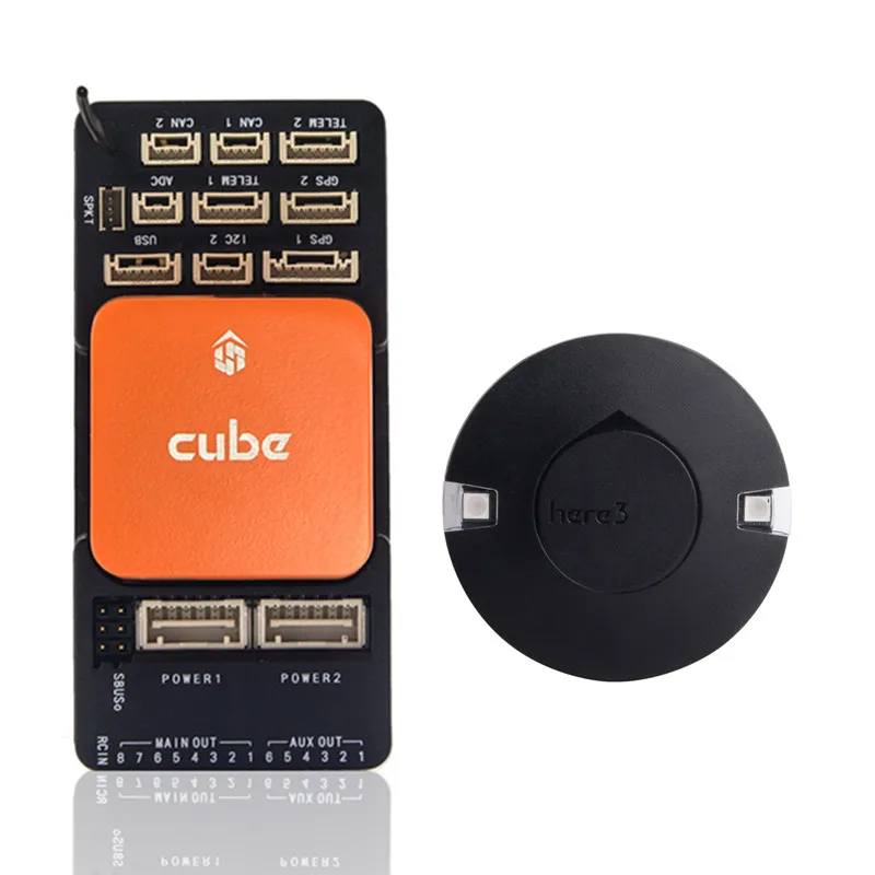 HEX Pixhawk Cube Orange Standard Flight control Set & Here 3 GPS GNSS m8p W/ ADS-B Carrier Board Support S. Bus CPPM DSM SPK
HEX Pixhawk Cube Orange Standard Flight control Set & Here 3 GPS GNSS m8p W/ ADS-B Carrier Board Support S. Bus CPPM DSM SPK