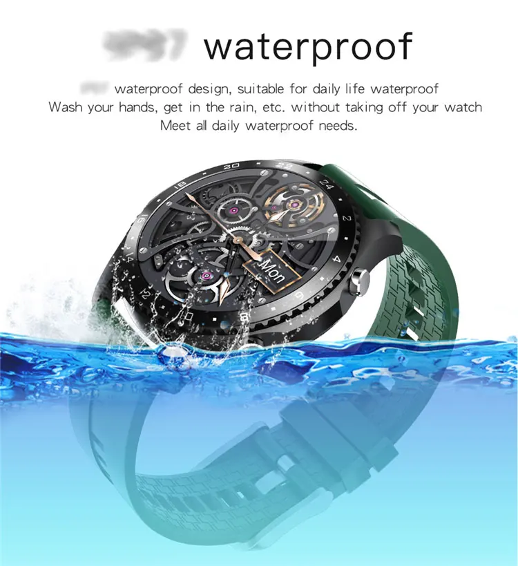 New Arrivals CK30 Smartwatch BT call Fitness tracker wristwatch heart rate Body temperature Blood pressure Smart watch CK30\n