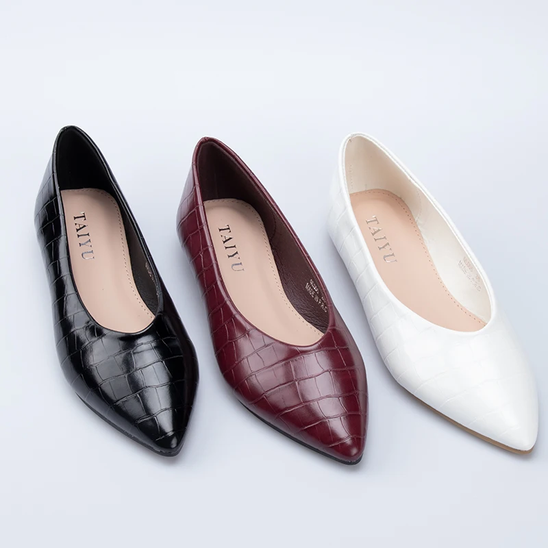 2021 Spring New Flat Shoes Women Fashion Pointed Soft Comfortable Office Dress Shoes Women's Flats, White/black/claret
2021 Spring New Flat Shoes Women Fashion Pointed Soft Comfortable Office Dress Shoes Women's Flats, White/black/claret