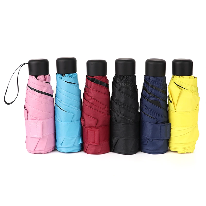 Oempromo custom cheap promotional gift 5 folding pocket umbrella mini umbrella, Customized color
Oempromo custom cheap promotional gift 5 folding pocket umbrella mini umbrella, Customized color