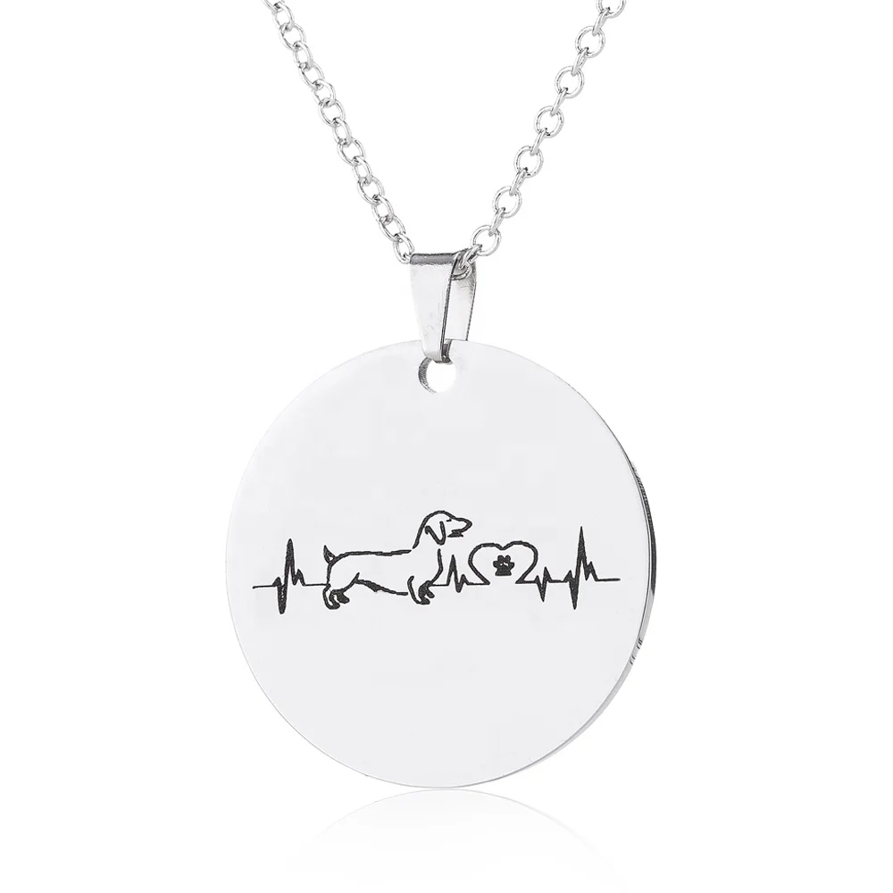 New Design jewelry Stainless Steel Engraved animal pattern Coin Pendant Necklace Female custom chain necklace
New Design jewelry Stainless Steel Engraved animal pattern Coin Pendant Necklace Female custom chain necklace
