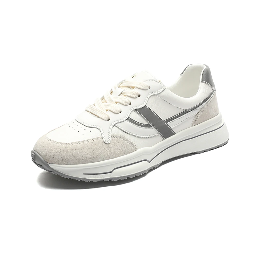 New spring classic fashion leather sport casual running flat shoes for women
New spring classic fashion leather sport casual running flat shoes for women