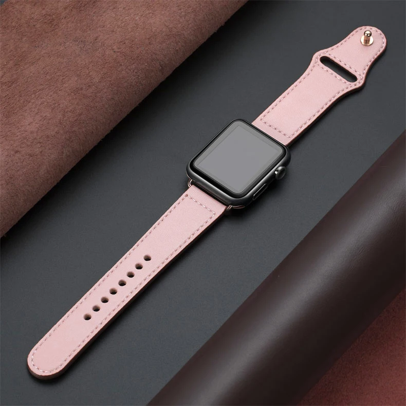 High Quality New genuine leather Braided Solo Loop Watch Bands For Apple Watch 6, Custom color
High Quality New genuine leather Braided Solo Loop Watch Bands For Apple Watch 6, Custom color