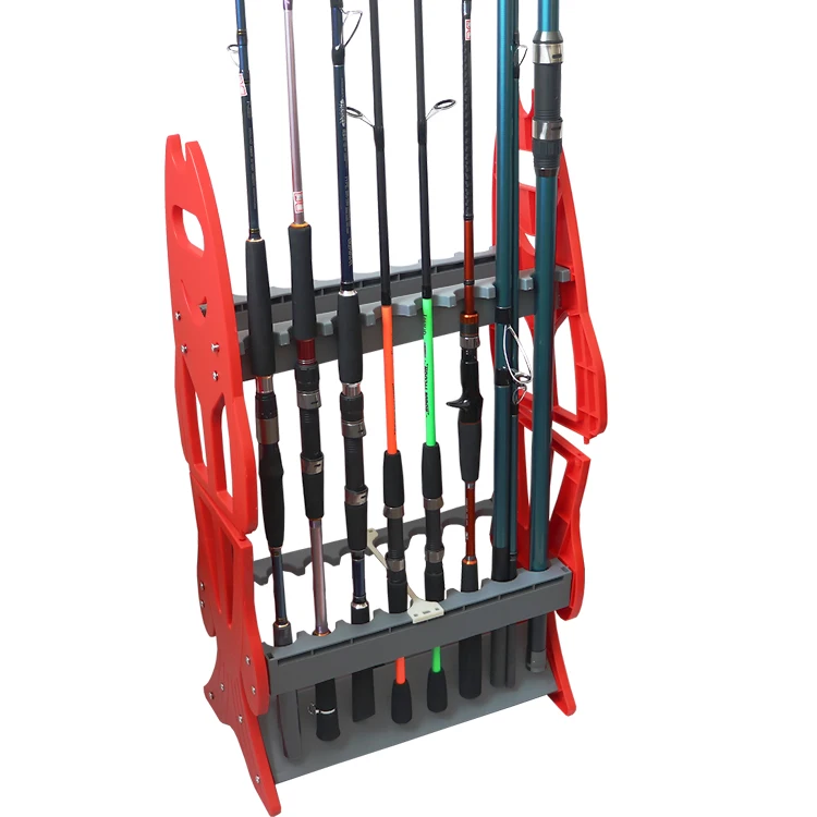 Very low price portable 16 holes ABS Plastic Marine Storage Display Fishing Rod Holder Rack For Fishing Rods
Very low price portable 16 holes ABS Plastic Marine Storage Display Fishing Rod Holder Rack For Fishing Rods