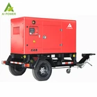 50kw silent trailer diesel generator 50kw mobile genset