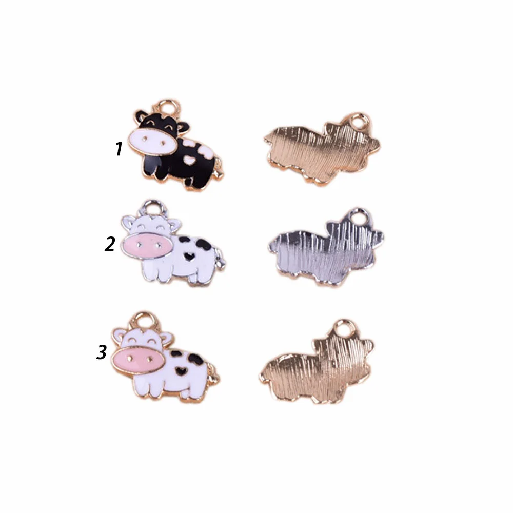 Lovely Farmhouse Black White Cow Alloy Enamel Charms Happy Animal Cow Pendants DIY Jewelry Keychain Making Accessories
Lovely Farmhouse Black White Cow Alloy Enamel Charms Happy Animal Cow Pendants DIY Jewelry Keychain Making Accessories